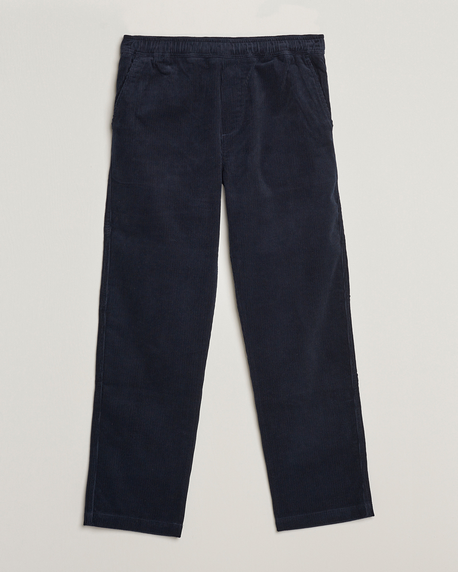Herren | Samsøe & Samsøe | Samsøe & Samsøe | Jabari Corduroy Trousers Salute Navy