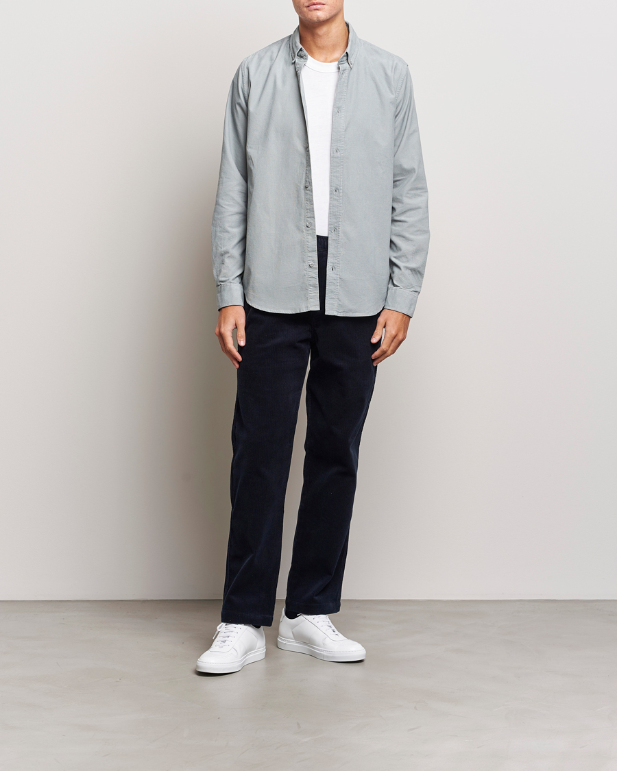 Herren | Hosen | Samsøe Samsøe | Samsøe & Samsøe Jabari Corduroy Trousers Salute Navy