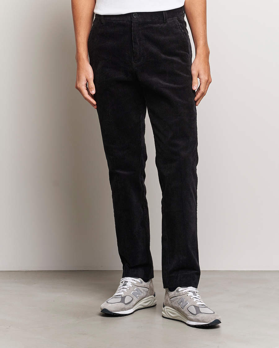 Herren | Hosen | Samsøe & Samsøe | Felix Corduroy Trousers Black