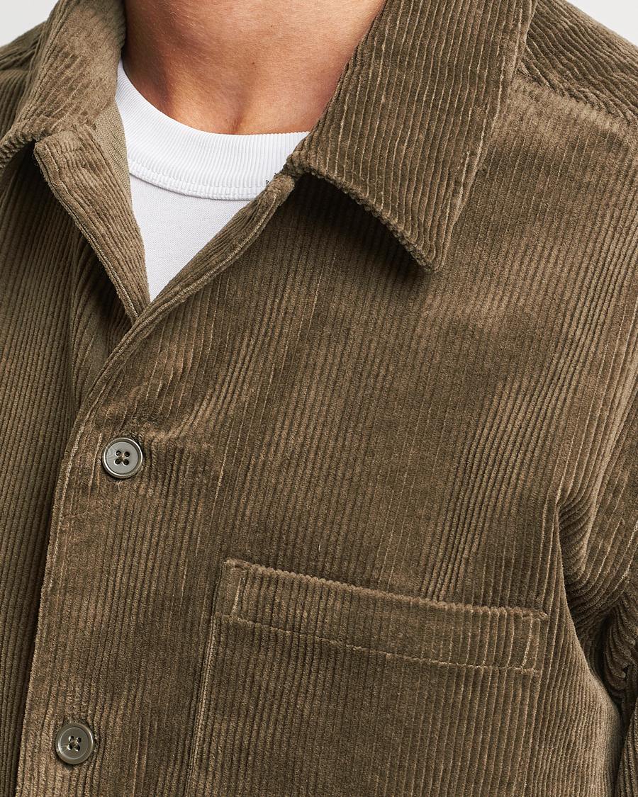 Herren | Hemden | Samsøe Samsøe | Samsøe & Samsøe Damon Corduroy Overshirt Crocodile