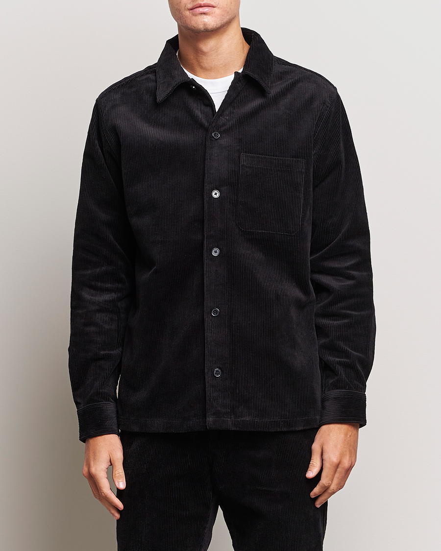 Herren | An overshirt occasion | Samsøe & Samsøe | Damon Corduroy Overshirt Black