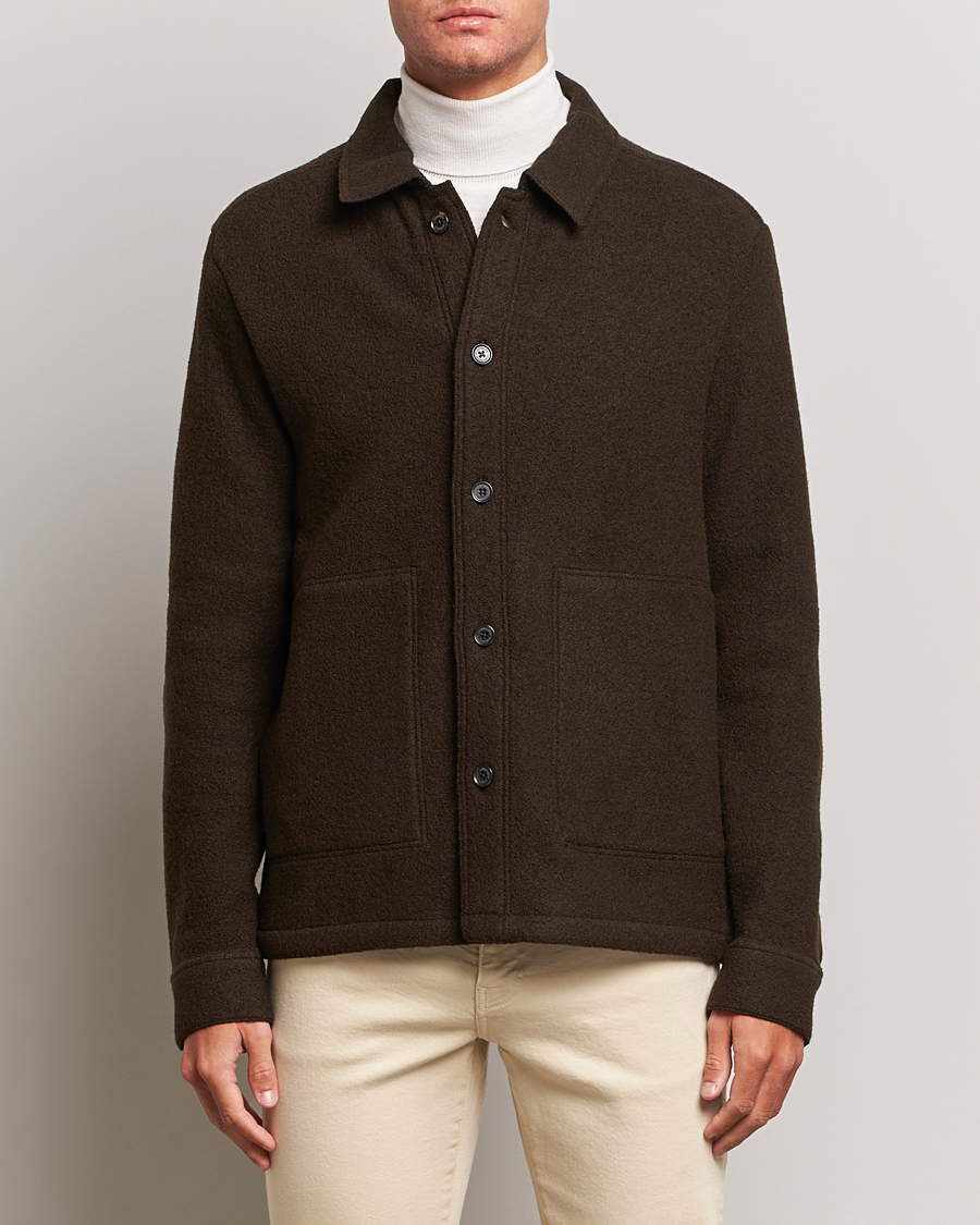 Herren | Jacken | J.Lindeberg | Boyd Wool Overshirt Delicioso