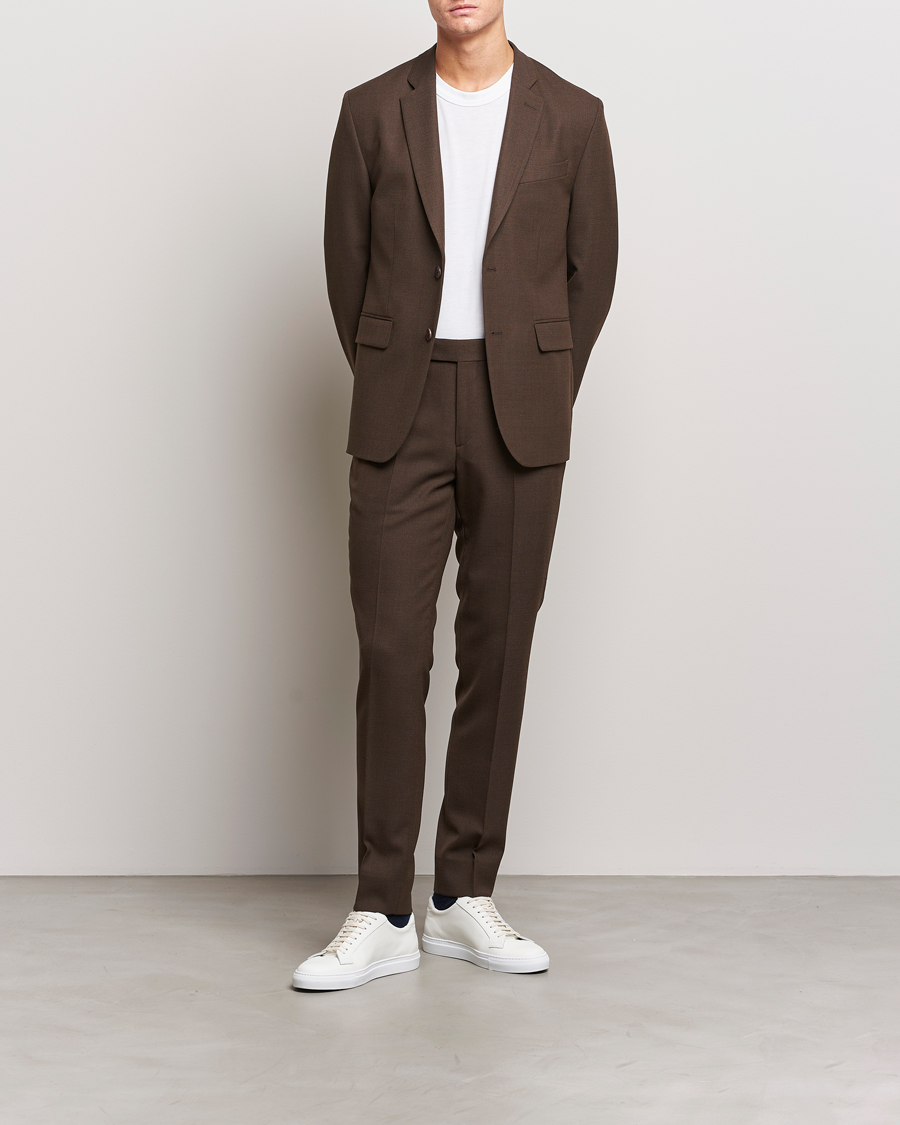 Herren | Hosen | J.Lindeberg | Grant Active Hopsack Pants Delicioso