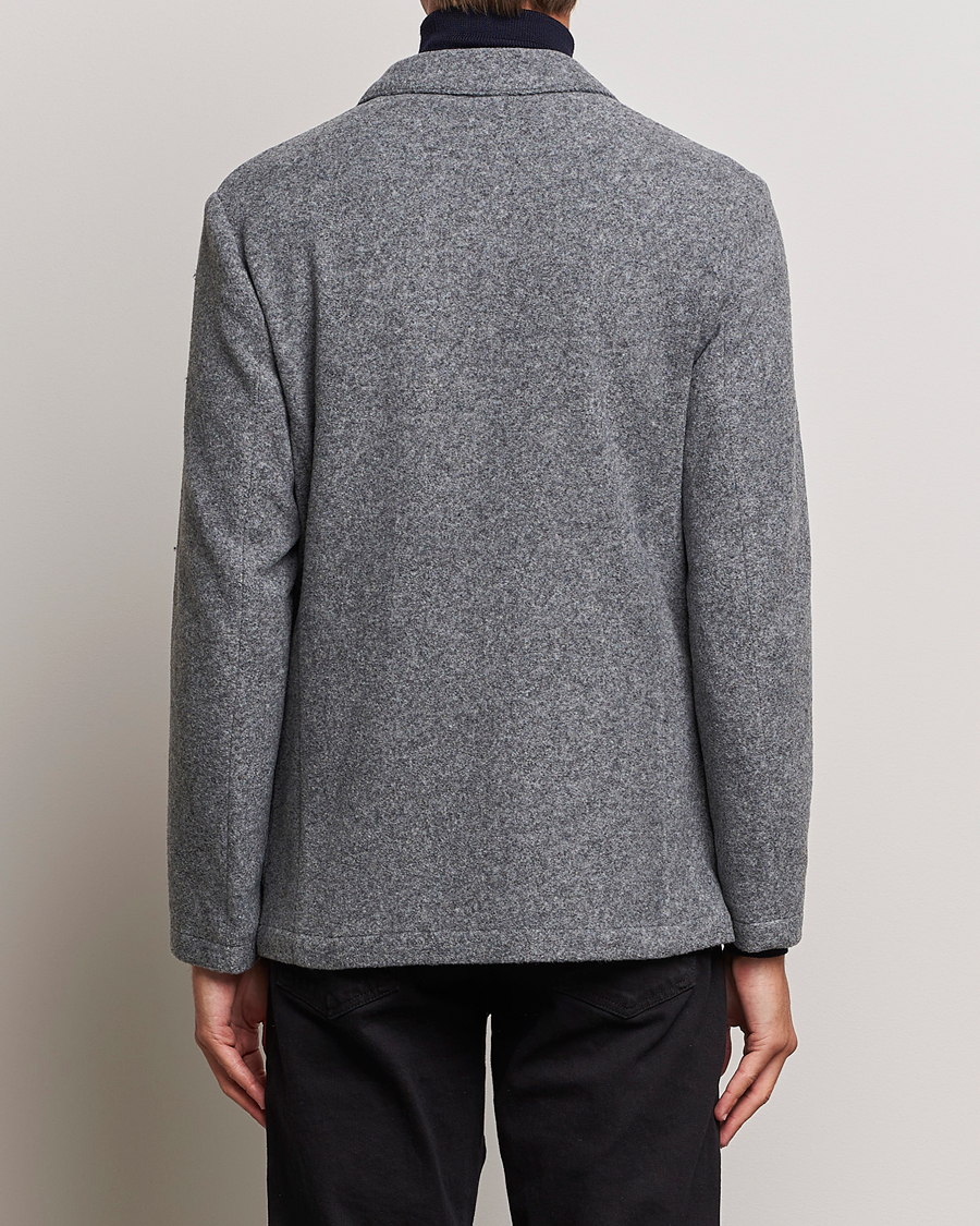 Herren | Sakkos | J.Lindeberg | Carlton Wool Cardigan Blazer Mid Grey Mel