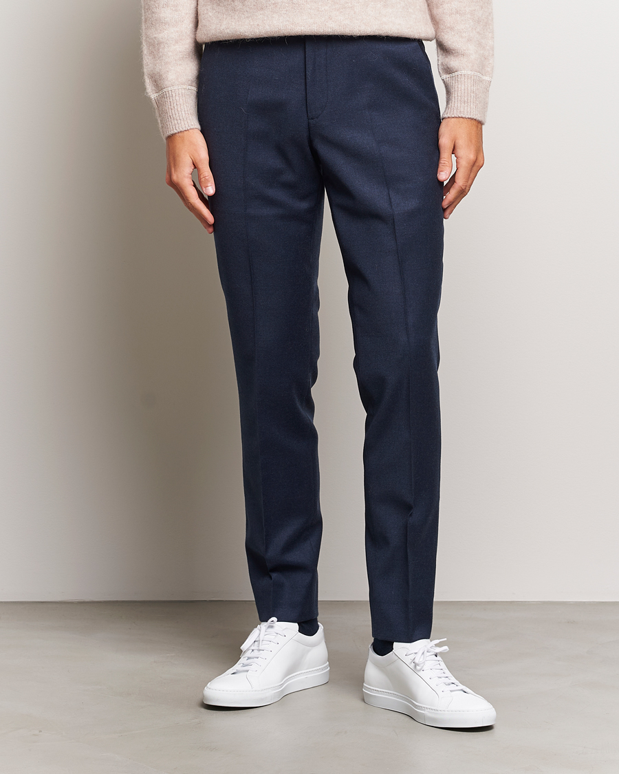 Herren |  | J.Lindeberg | Grant Stretch Flannel Trousers Navy