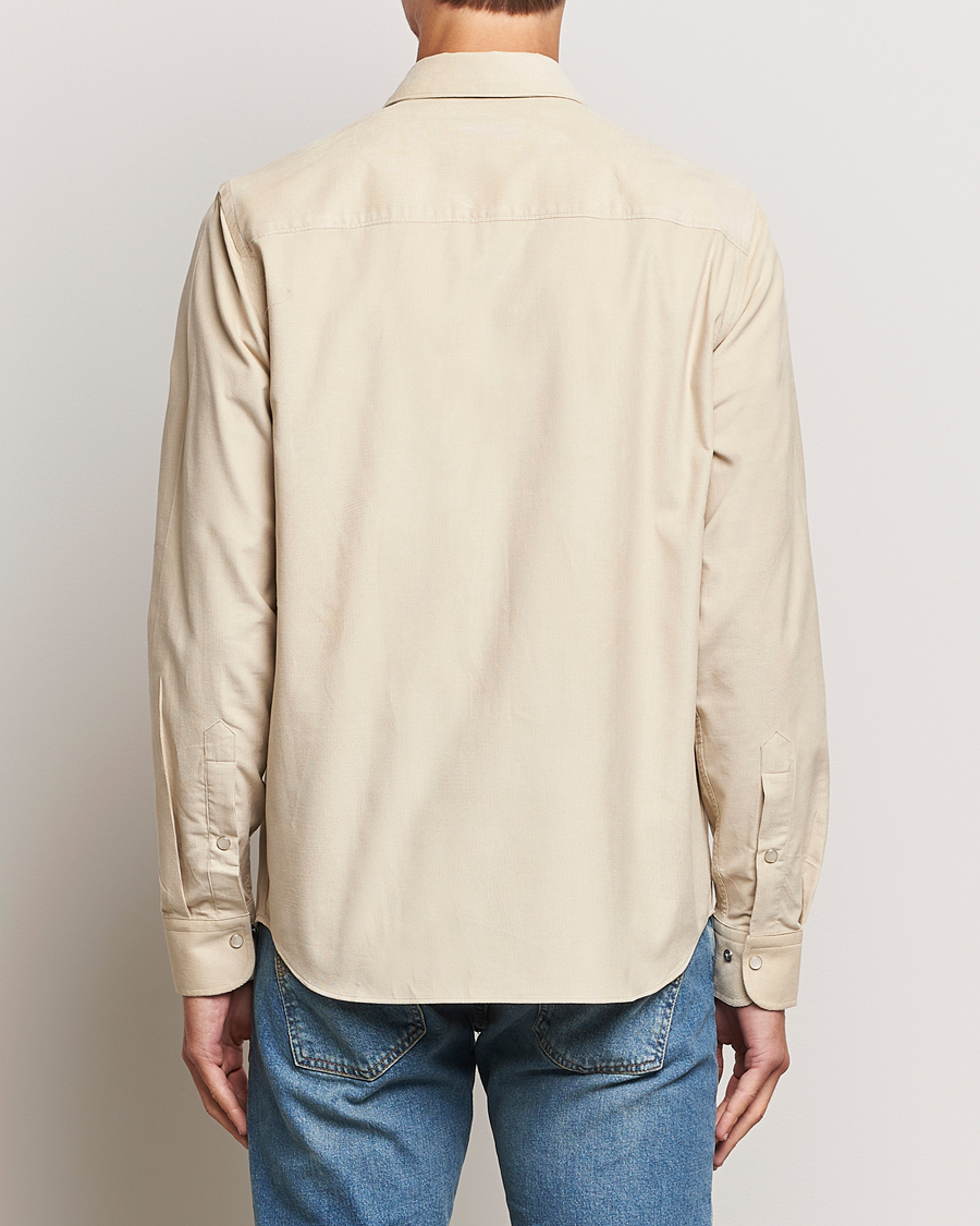 Herren | Hemden | J.Lindeberg | Carlos Reg Cord Shirt Oyster Grey