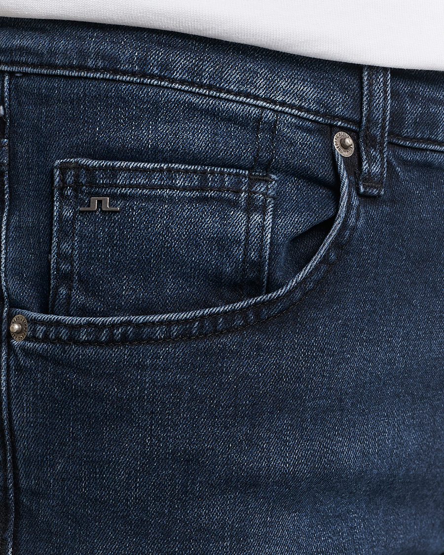 Herren | Jeans | J.Lindeberg | Jay Active Jeans Dark Blue