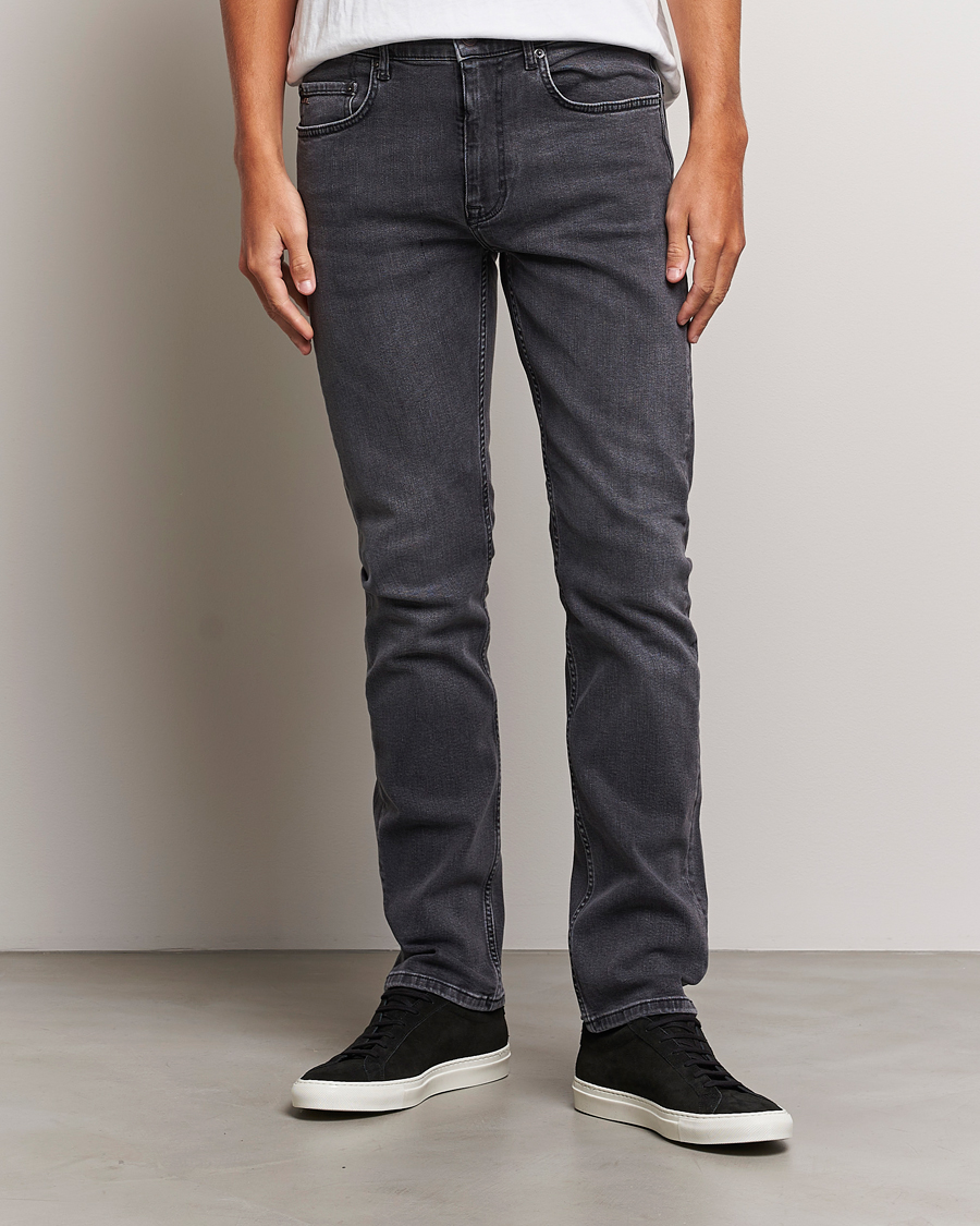 Herren | Jeans | J.Lindeberg | Cedar Slate Stretched Washed Jeans Granite Grey