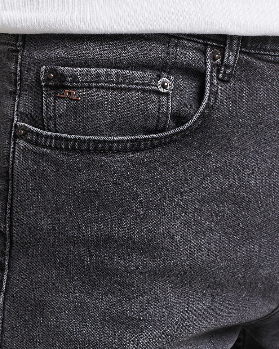 Herren | Jeans | J.Lindeberg | Cedar Slate Stretched Washed Jeans Granite Grey