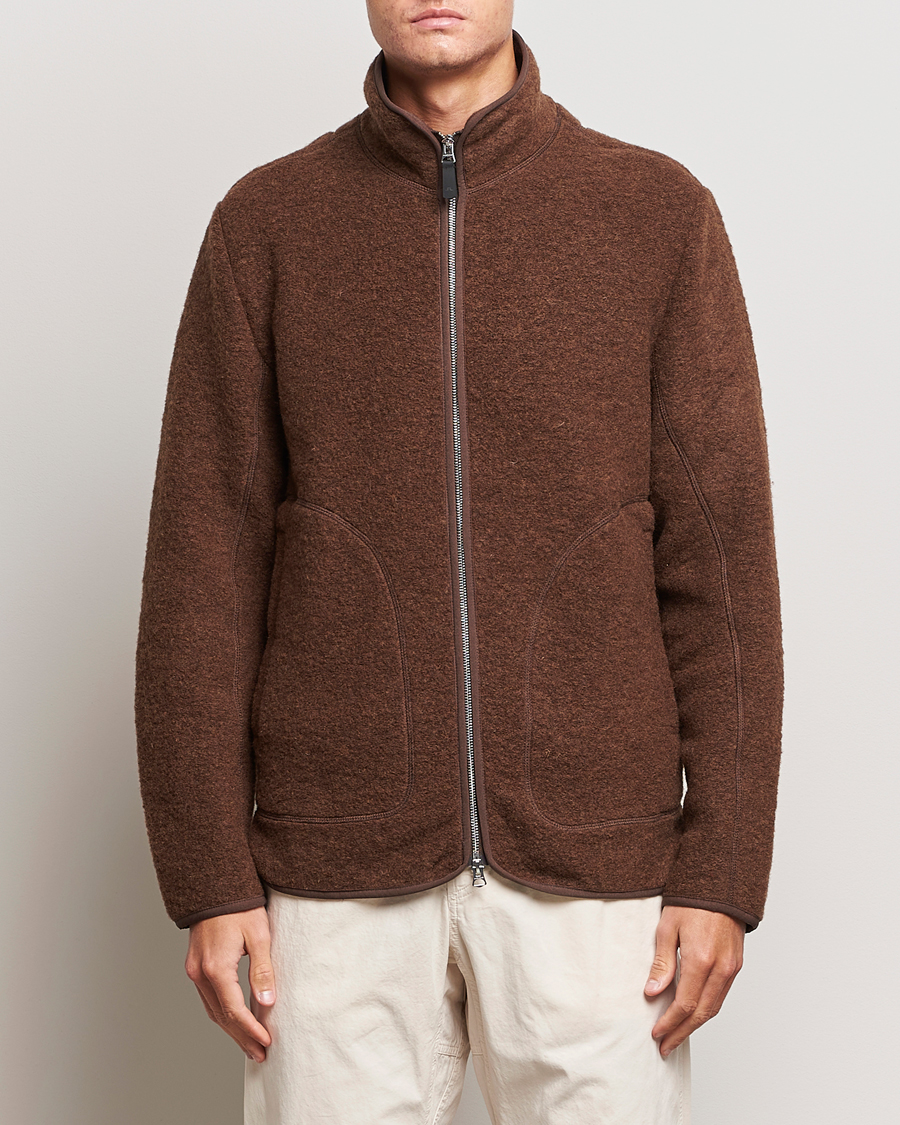 Herren | 60% sale | J.Lindeberg | Dustin Wool Fleece Jacket Delicioso