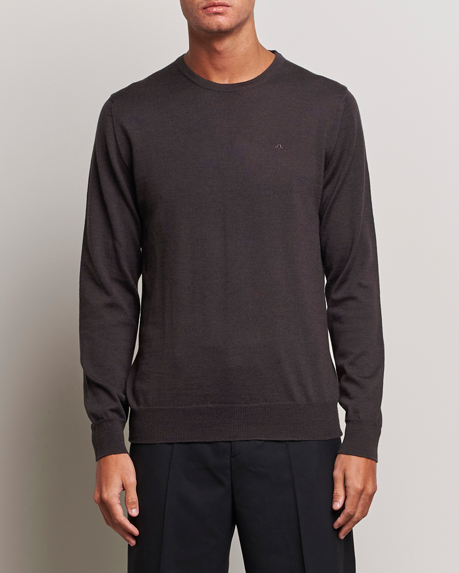 Herren | Pullover | J.Lindeberg | Lyle True Merino Crew Neck Pullover Delicioso