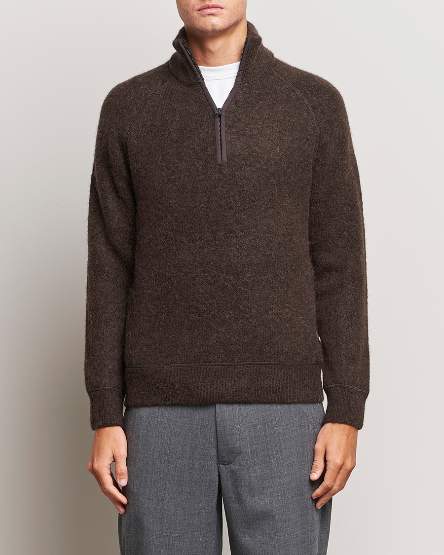 Herren | Sale | J.Lindeberg | Wilton Half Zip Sweater Delicioso