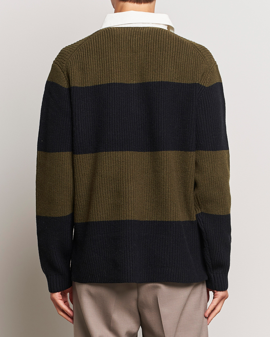 Herren | Pullover | J.Lindeberg | Larkspur Knitted Rugby Black