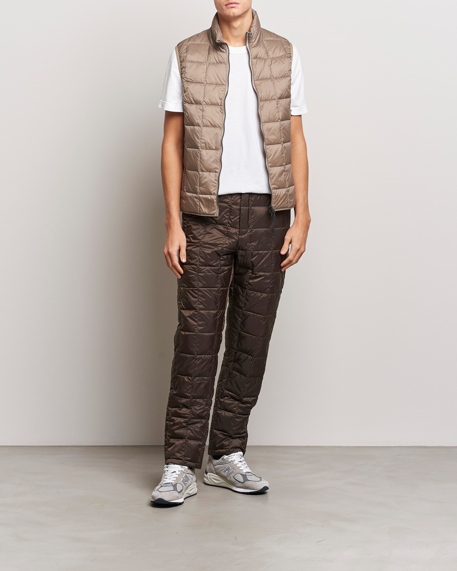 Herren | Hosen | TAION | Regular Straight Down Pants Dark Choco