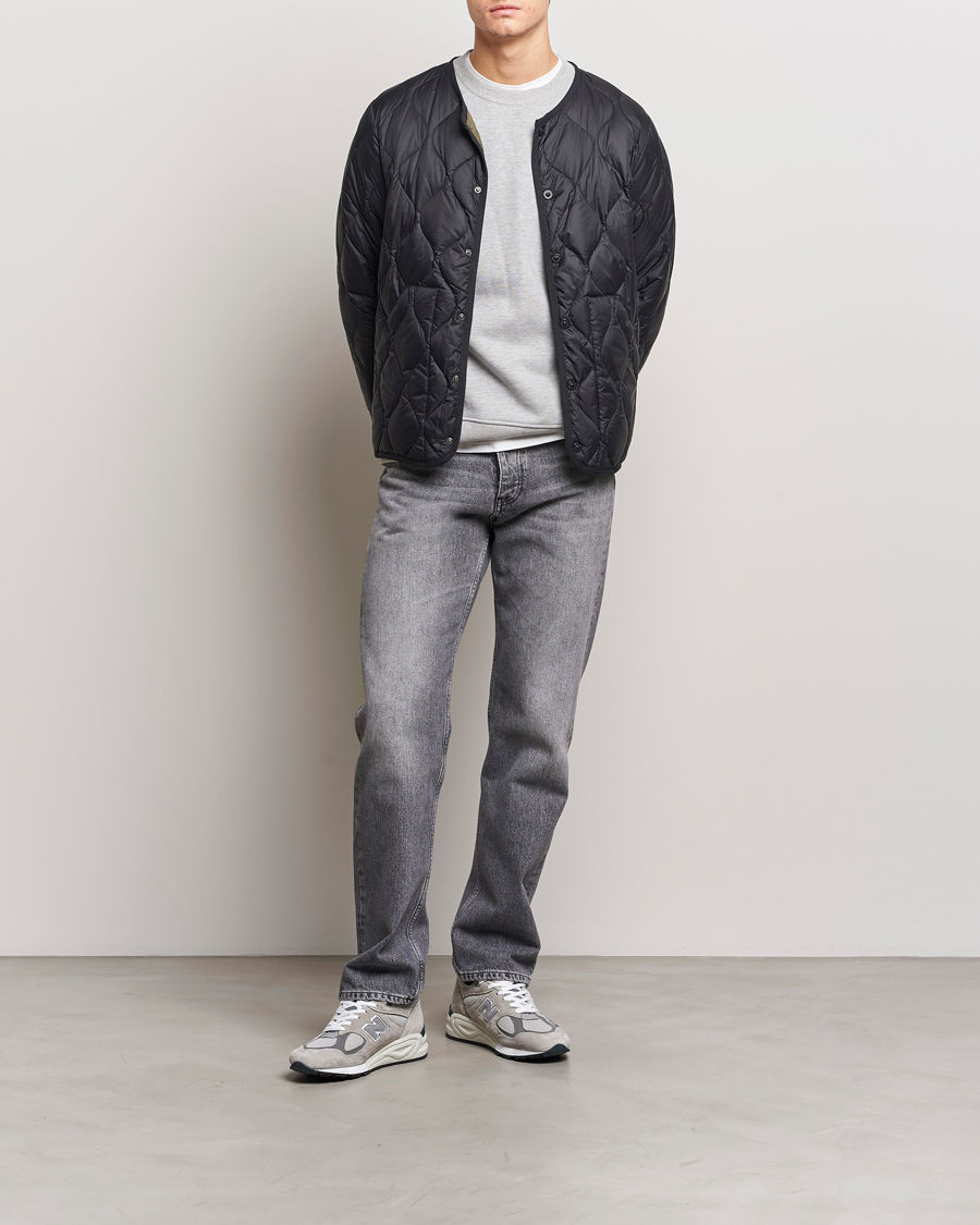 Herren | Jacken | TAION | Military Crew Neck Down Jacket Black