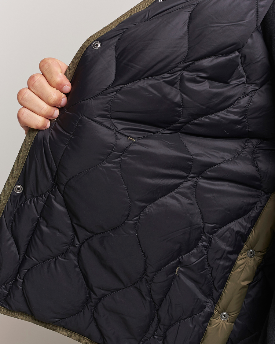 Herren | Jacken | TAION | Military Crew Neck Down Jacket Dark Olive