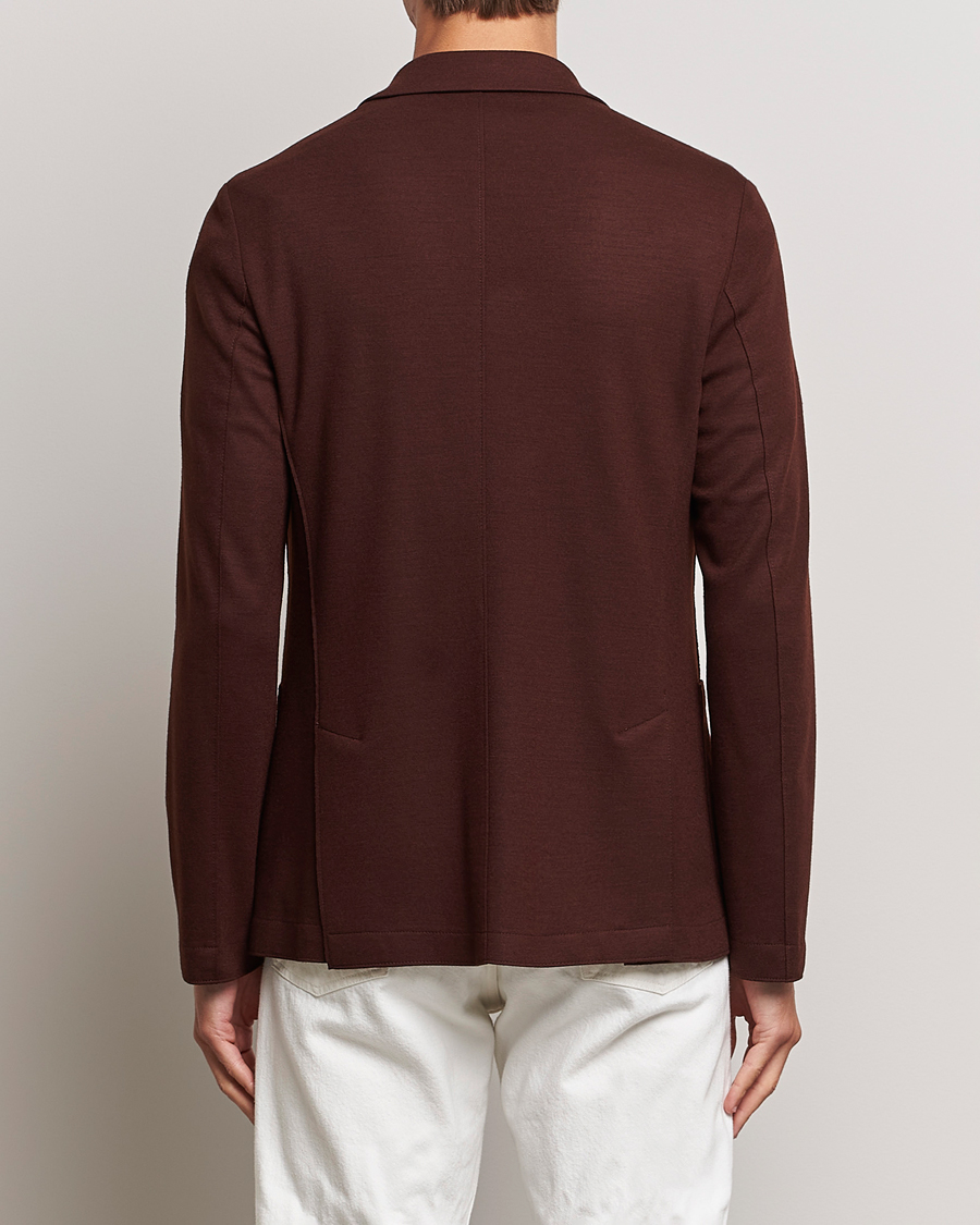 Herren | Sakkos | Harris Wharf London | Two Button Vented Superfine Merino Blazer Brown