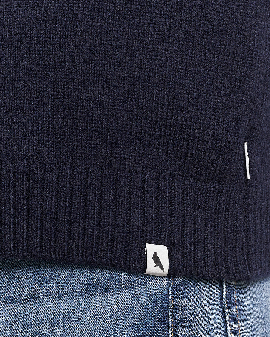 Herren | Pullover | Peregrine | Maker's Stitch Merino Cardigan Navy