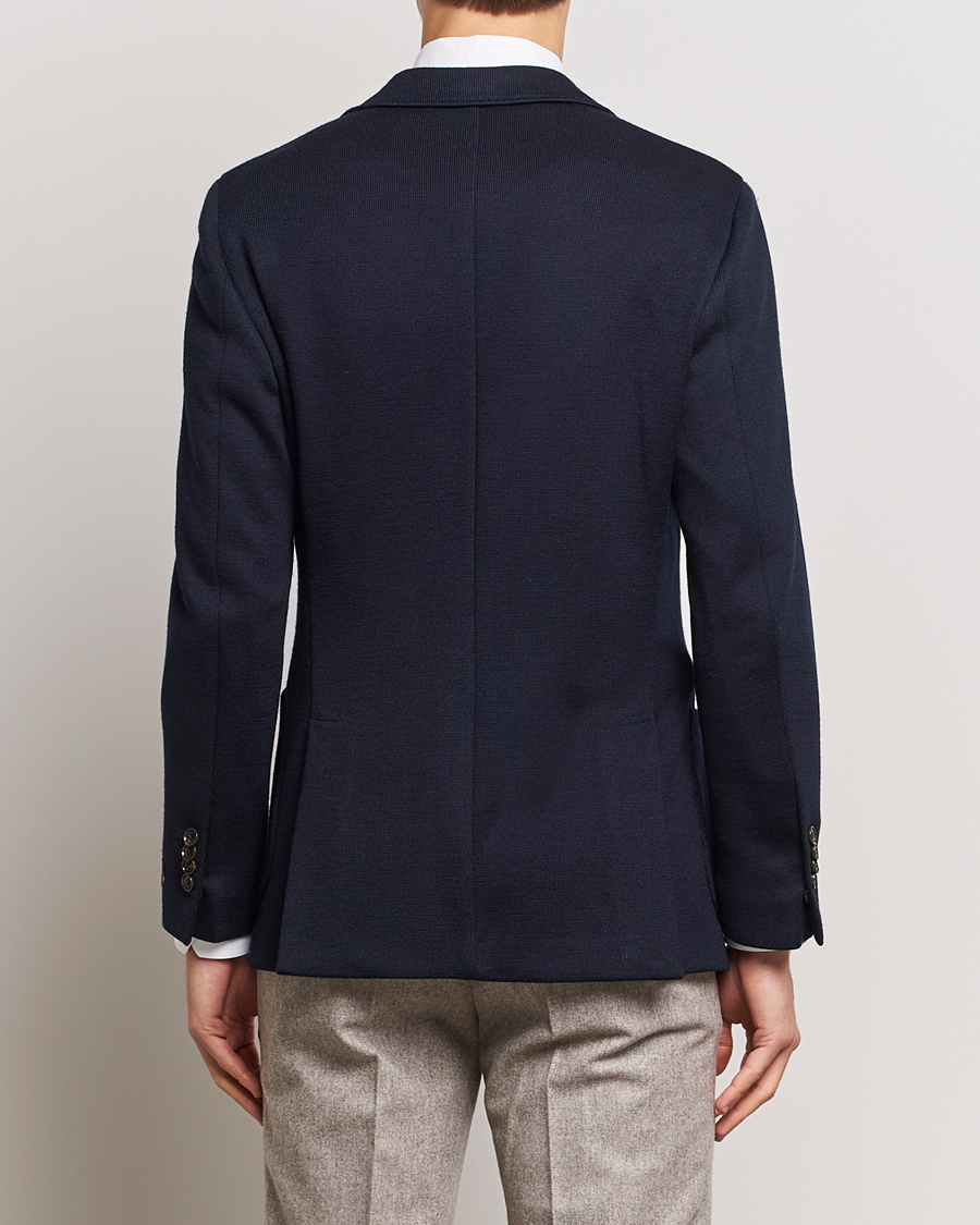 Herren | Sakkos | Morris Heritage | Mike Knitted Blazer Navy