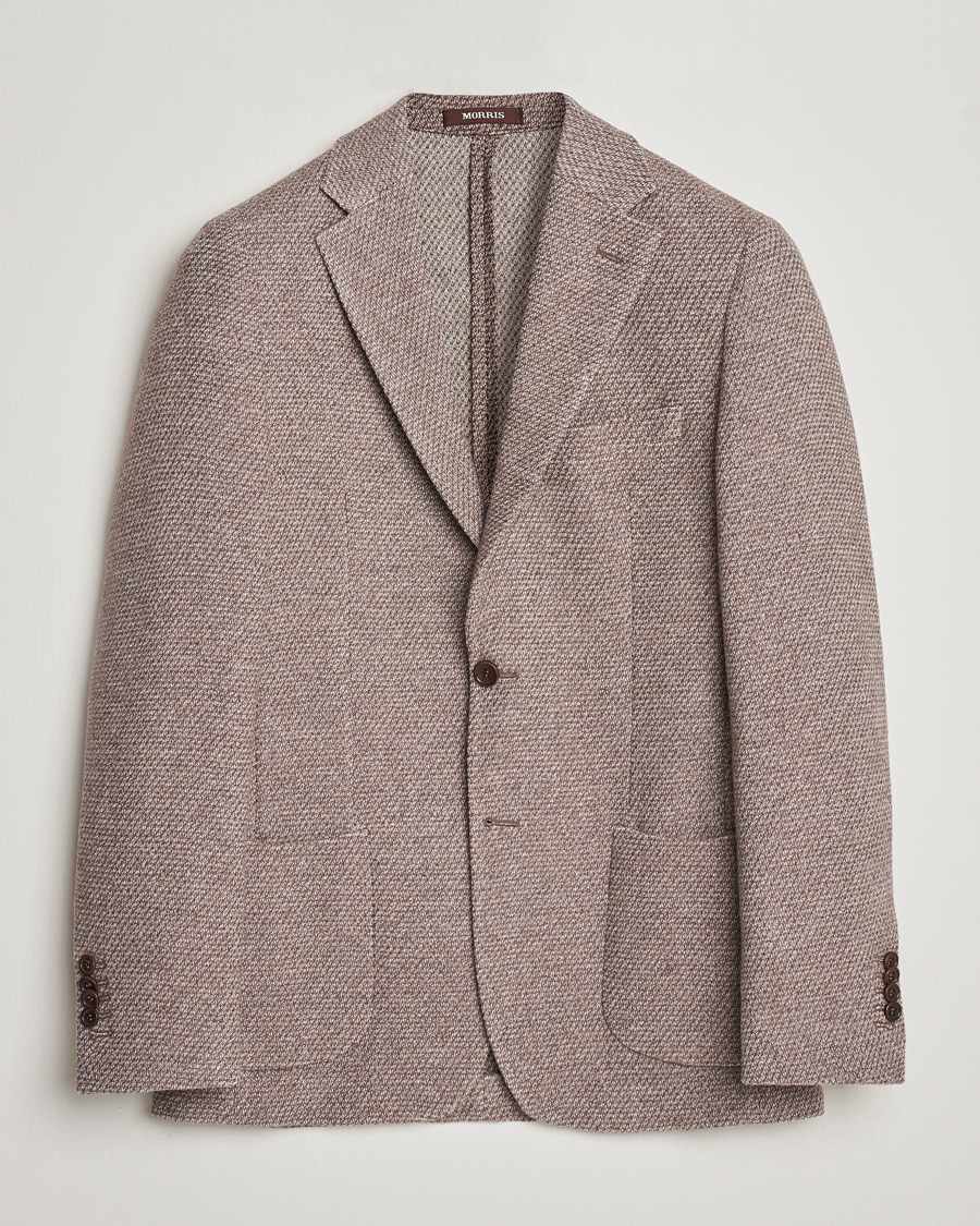 Herren | Sakkos | Morris Heritage | Mike Soft Wool Blazer Brown