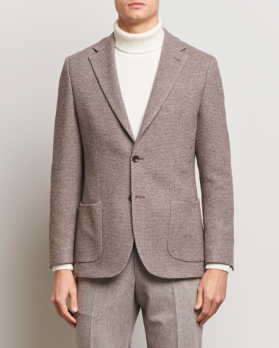 Herren |  | Morris Heritage | Mike Soft Wool Blazer Brown