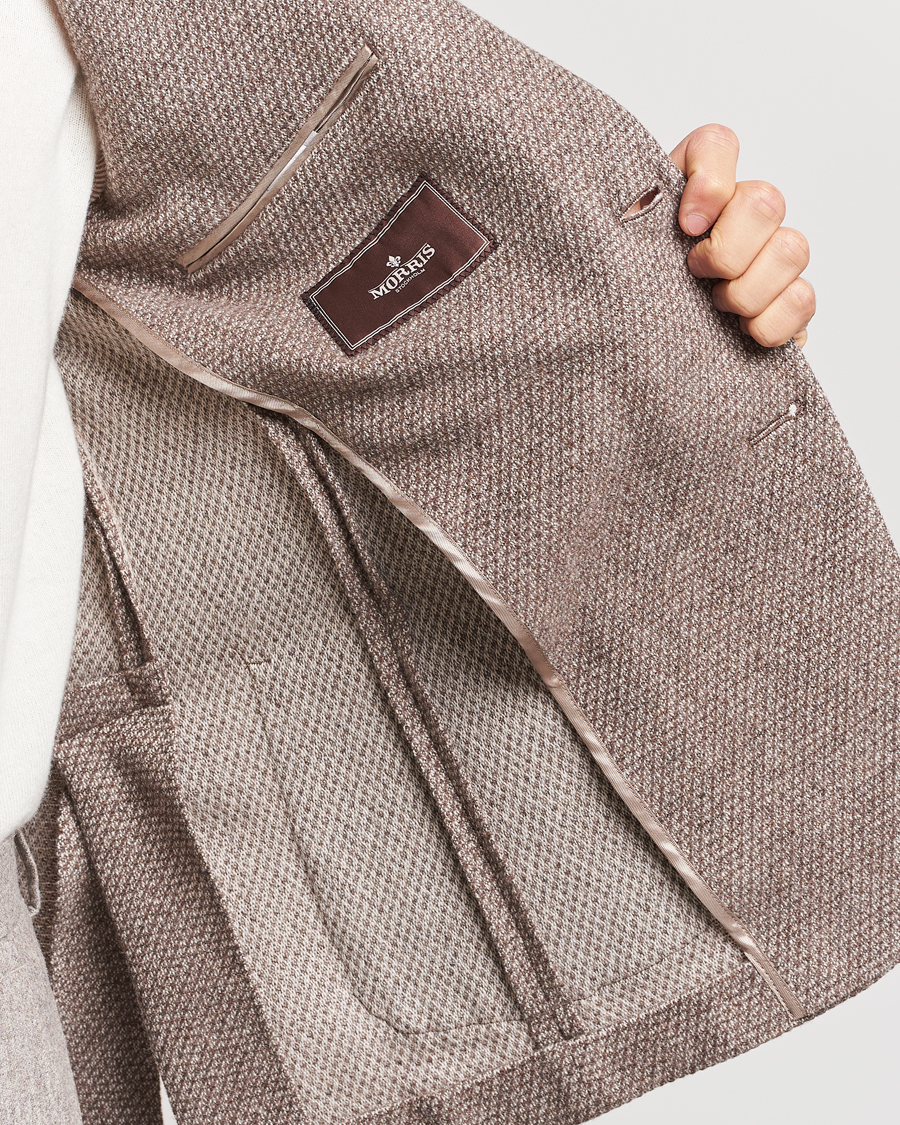 Herren | Sakkos | Morris Heritage | Mike Soft Wool Blazer Brown