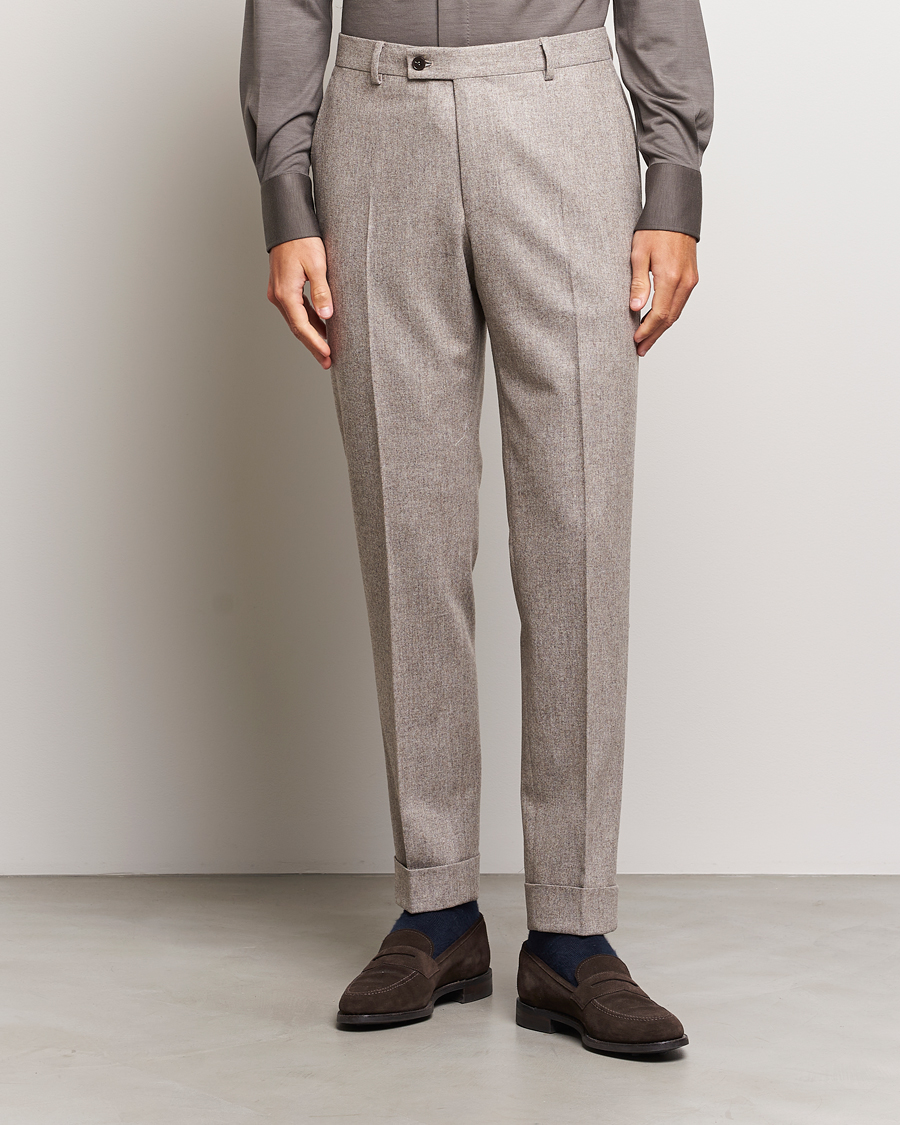 Herren | | Morris Heritage | Jack Flannel Trousers Khaki