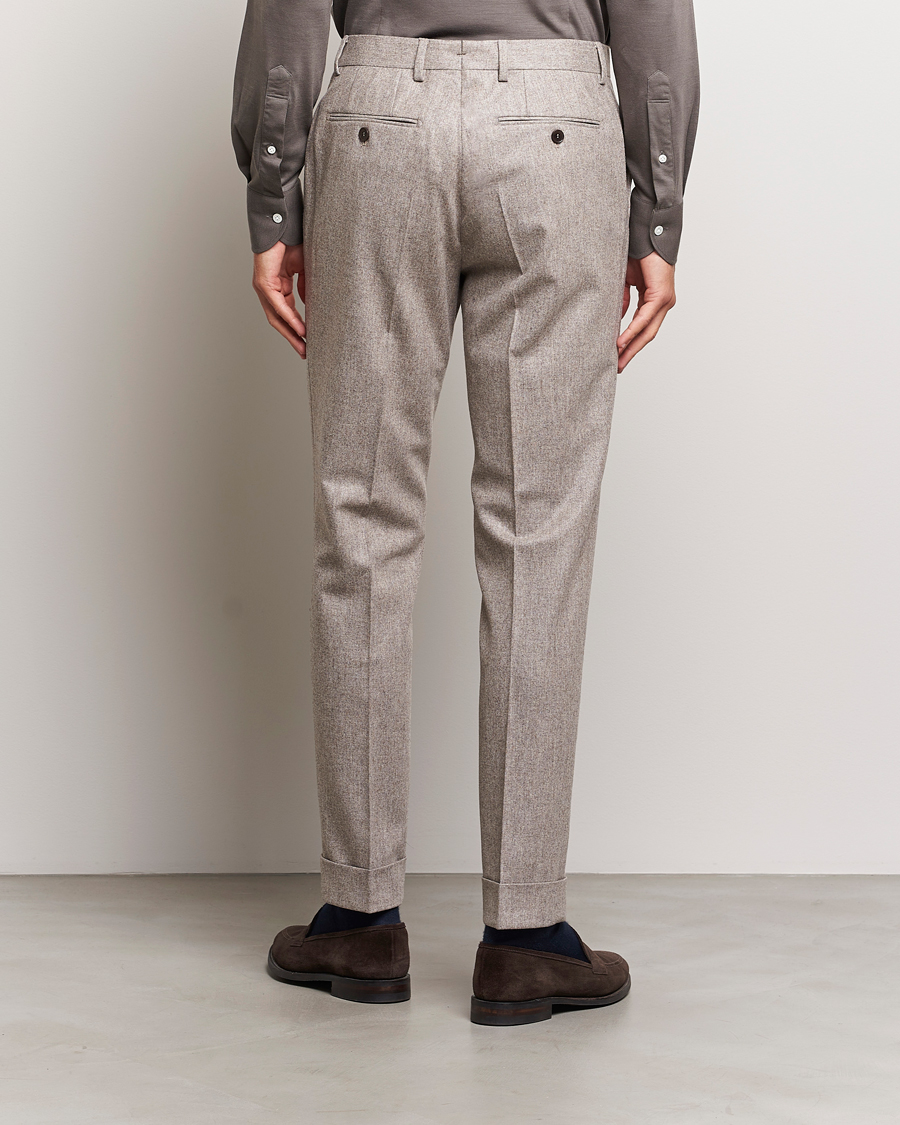 Herren | Hosen | Morris Heritage | Jack Flannel Trousers Khaki