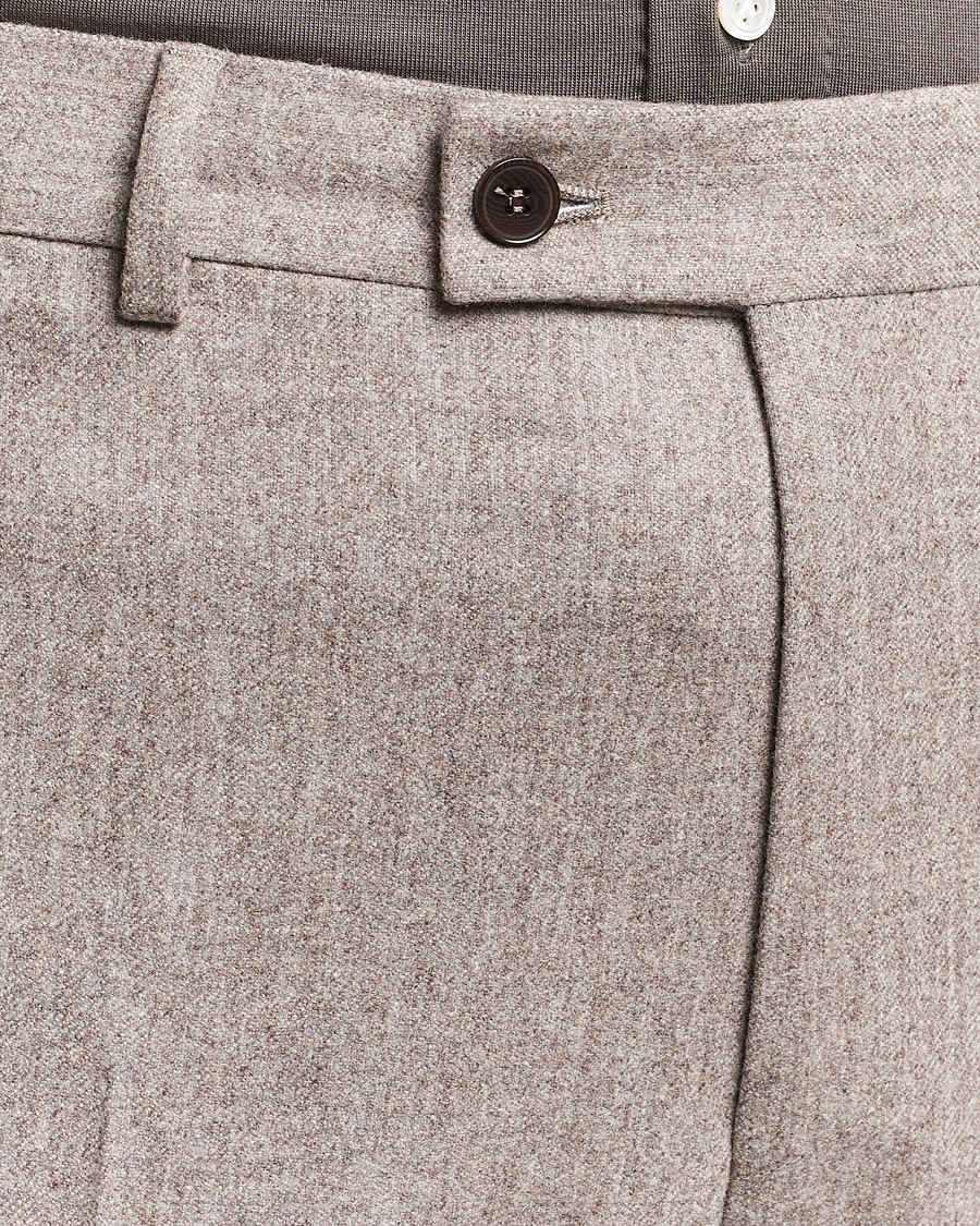 Herren | Hosen | Morris Heritage | Jack Flannel Trousers Khaki
