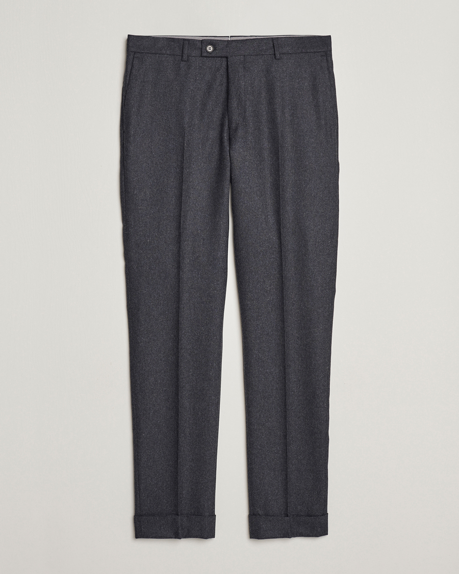 Herren | Hosen | Morris Heritage | Jack Flannel Trousers Grey