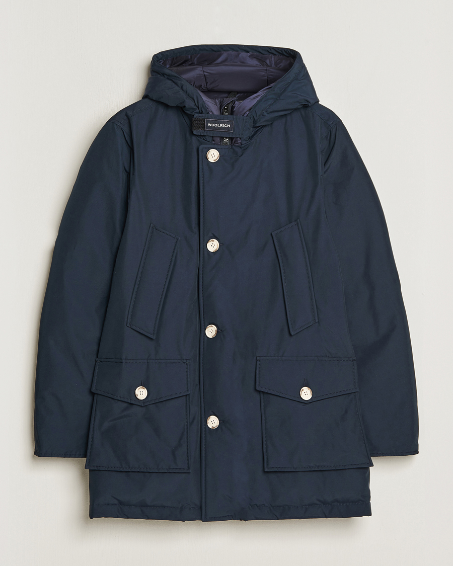 Woolrich Arctic Parka No Fur Melton Blue