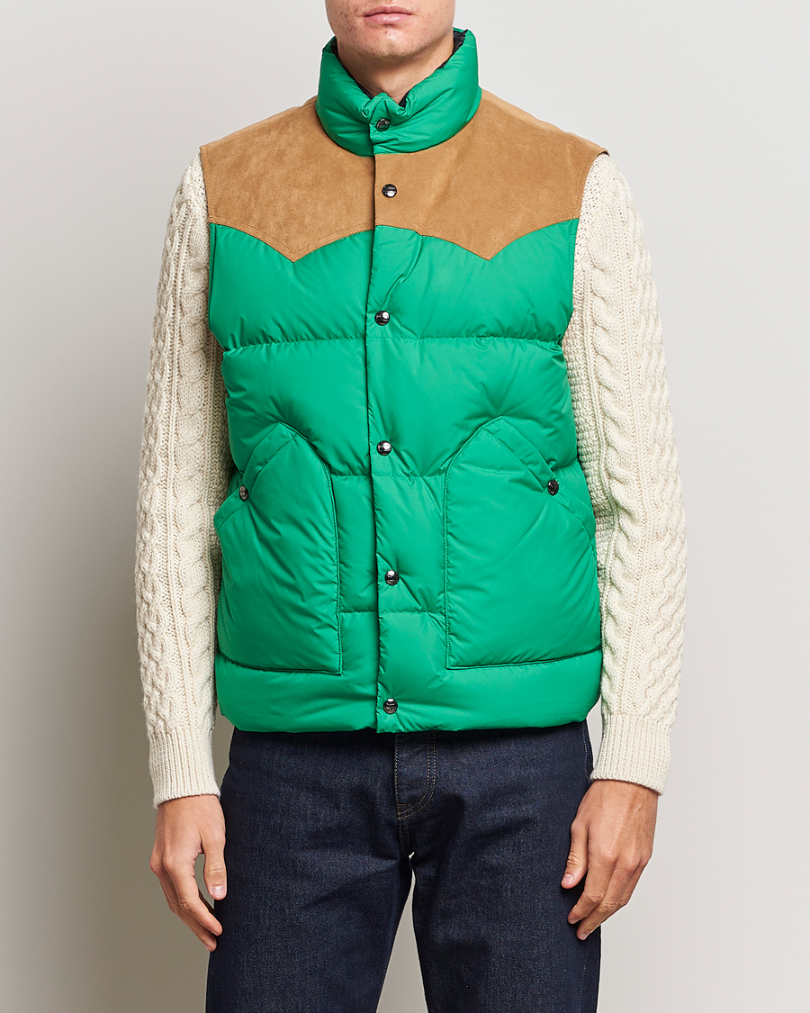 Herren | Kleidung | Woolrich | Western Down Vest Kelly Green