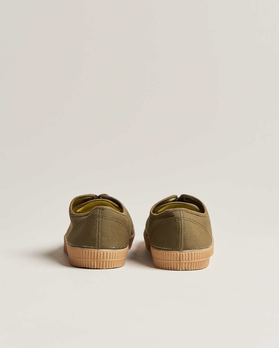 Herren | Sneaker | Novesta | Star Master Organic Cotton Sneaker Military/Transparant