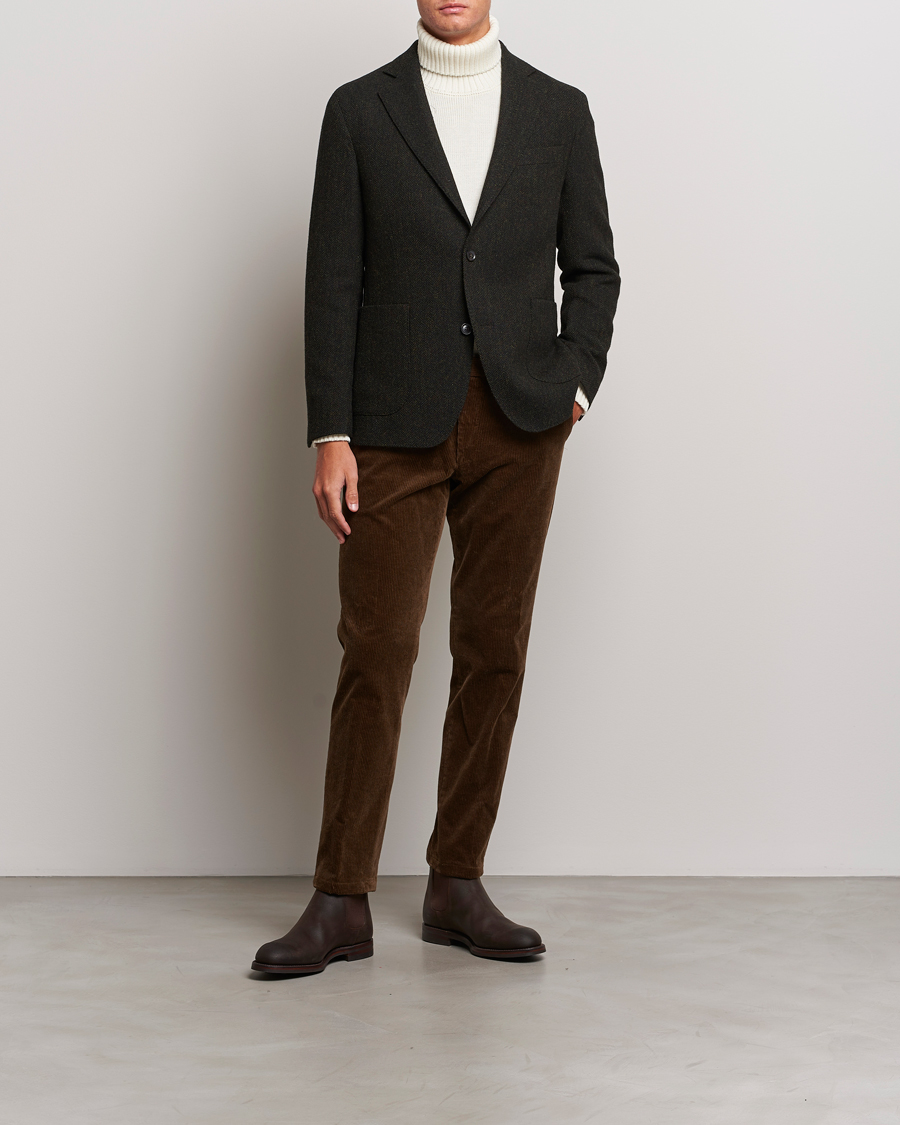 Herren | Hosen | Oscar Jacobson | Denz Corduroy Trousers Brown