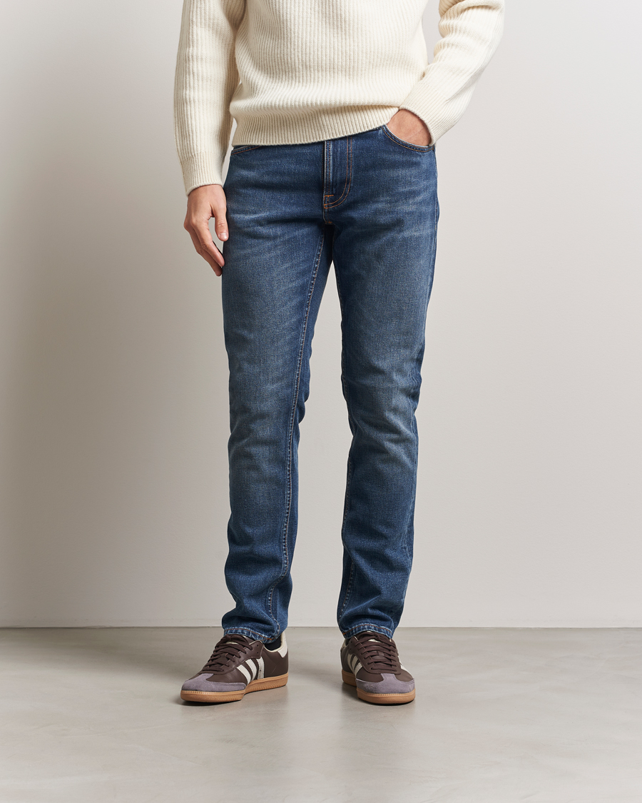 Herren |  | Nudie Jeans | Lean Dean Jeans Troubled Sea