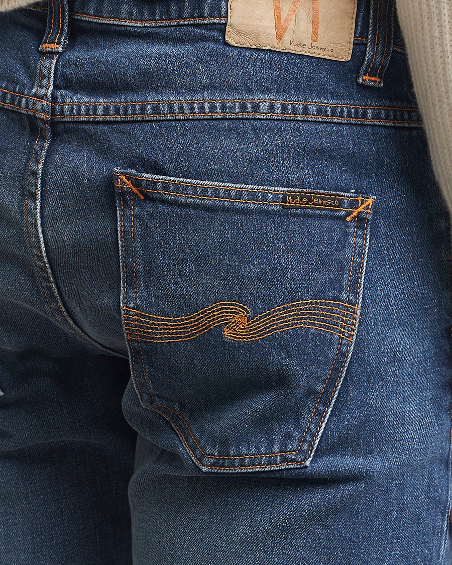 Herren | Jeans | Nudie Jeans | Lean Dean Jeans Troubled Sea