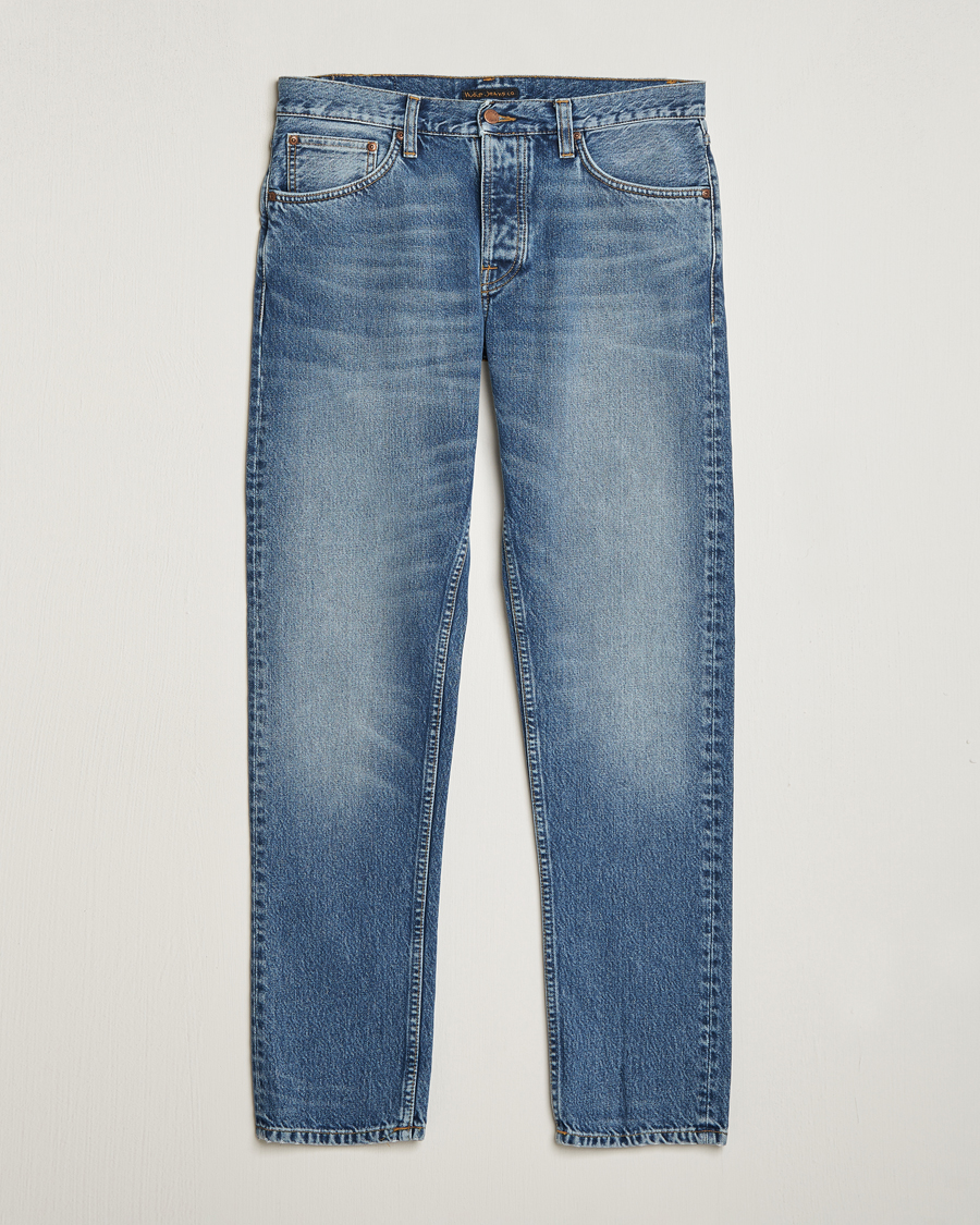 Herren | Jeans | Nudie Jeans | Steady Eddie II Jeans Blue Tornado