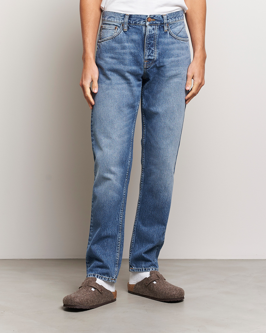 Herren | Jeans | Nudie Jeans | Steady Eddie II Jeans Blue Tornado