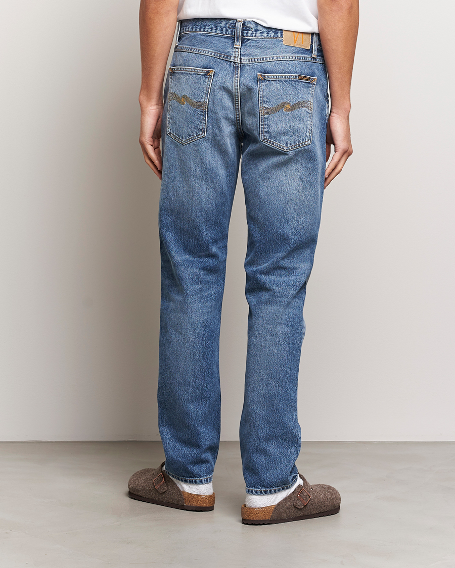 Herren | Jeans | Nudie Jeans | Steady Eddie II Jeans Blue Tornado