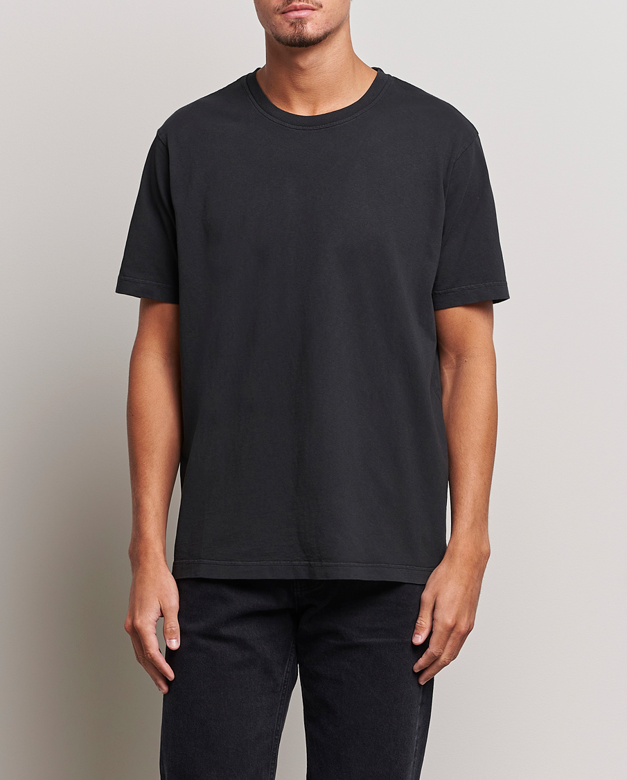 Herren |  | Nudie Jeans | Uno Everyday Crew Neck T-Shirt Black