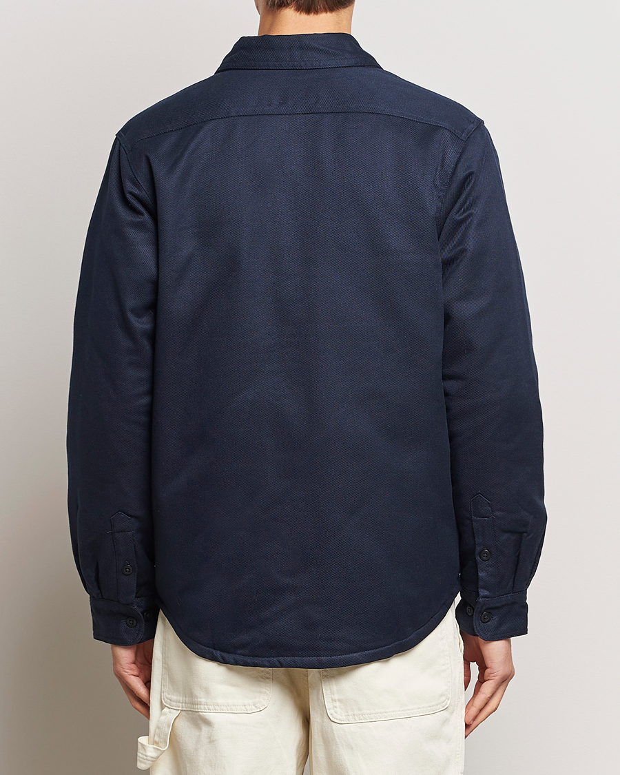 Herren | Jacken | Nudie Jeans | Glenn Padded Shirt Jacket Navy