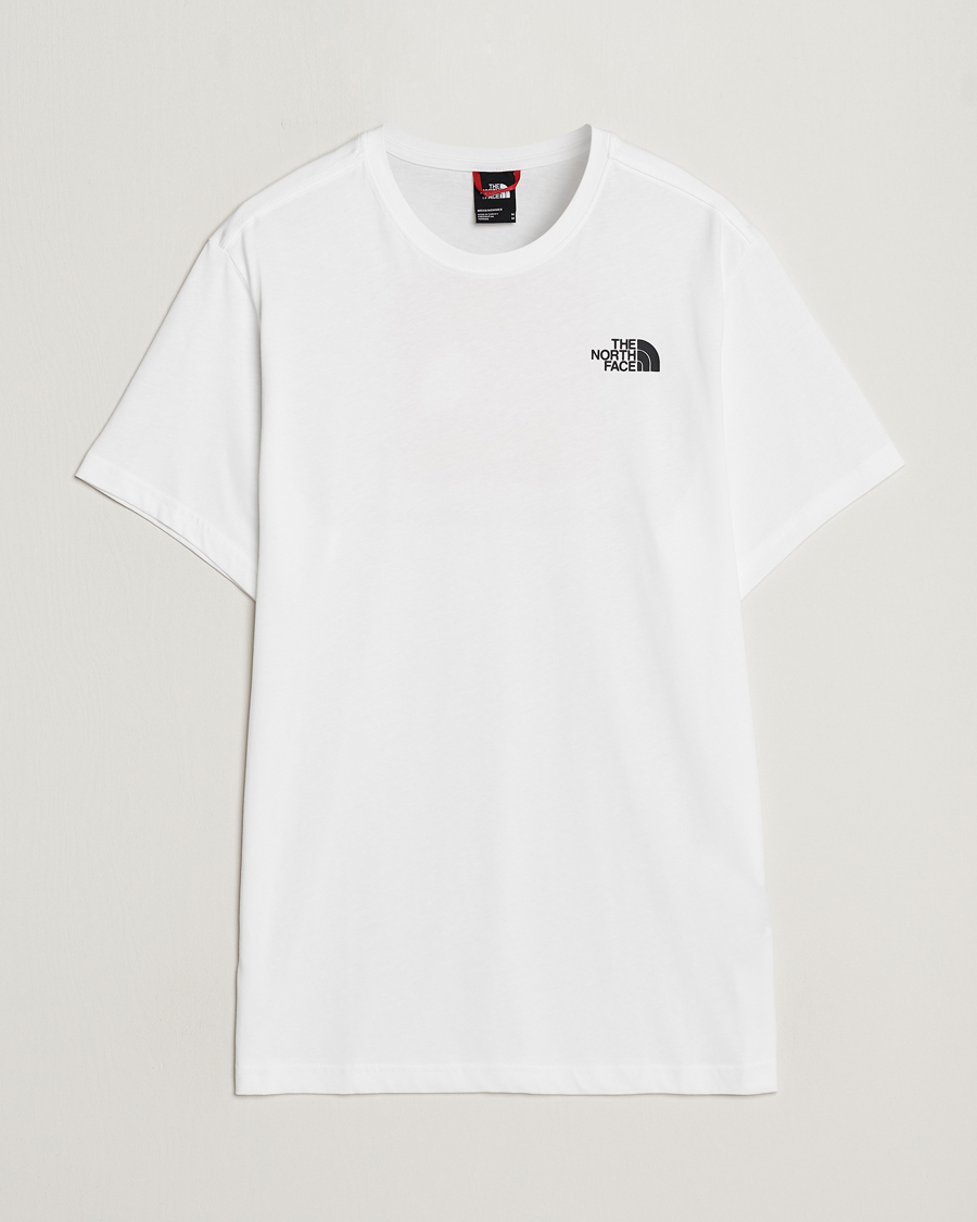 Herren | T-Shirts | The North Face | Redbox Tee White/Summit Gold