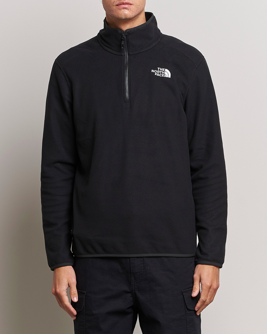 Herren | Outdoor | The North Face | Glacier 1/4 Zip Fleece Black