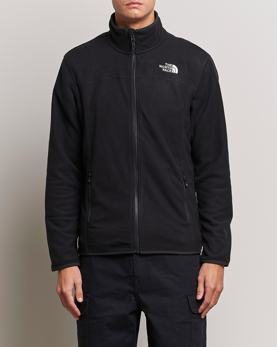 Herren | Outdoor | The North Face | Glacier Full Zip Fleece Black