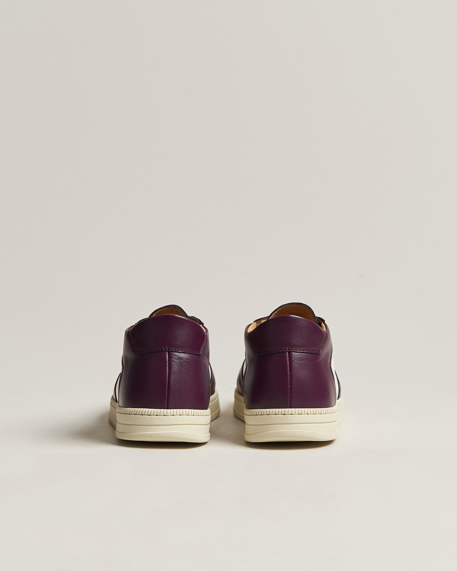 Herren | CQP Cingo Leather Sneaker Eggplant/White | CQP | Cingo Leather Sneaker Eggplant/White