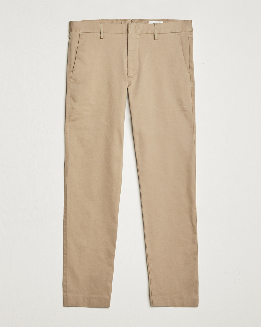 Herren | Hosen | NN07 | Theo Regular Fit Stretch Chinos Khaki
