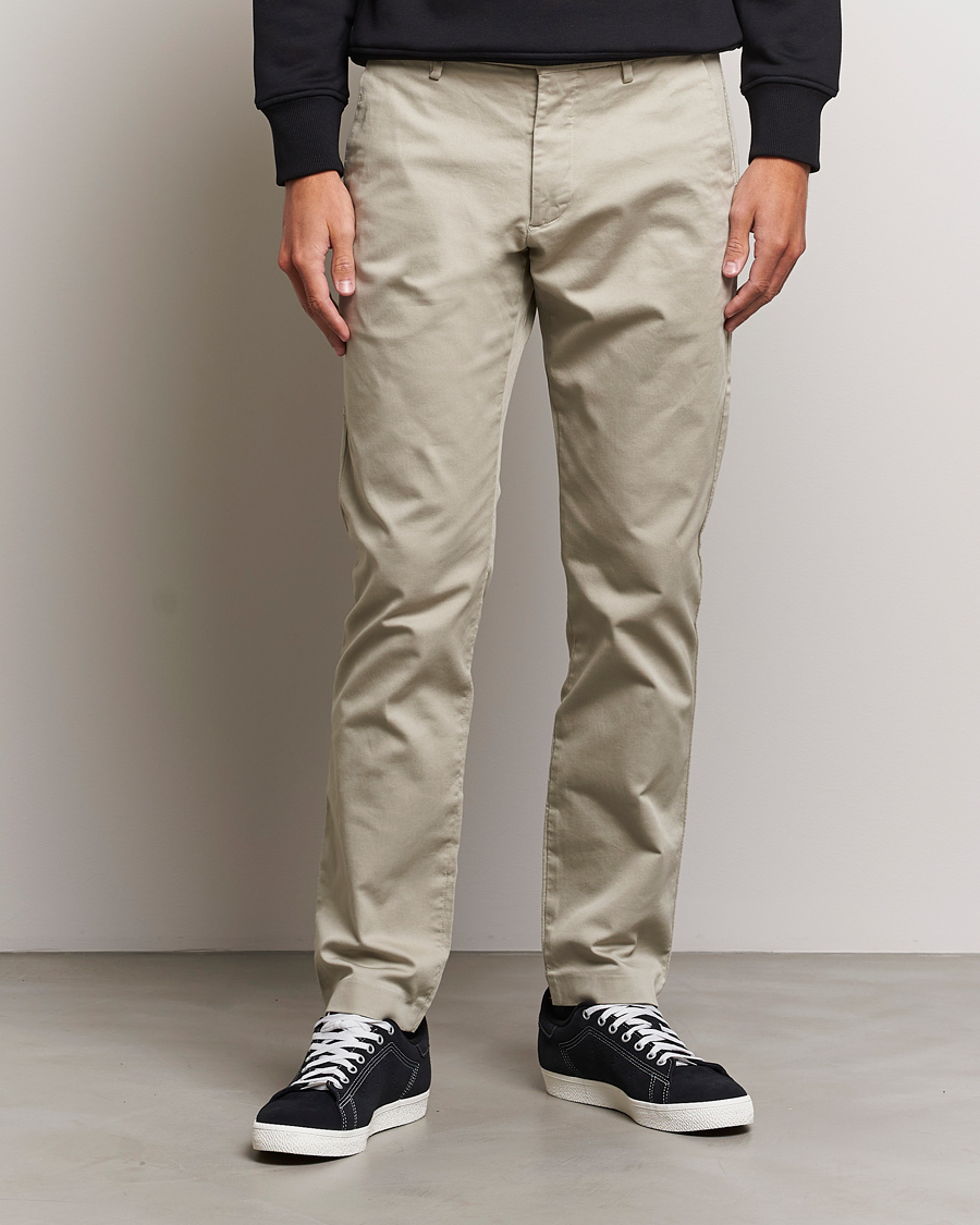 Men | NN07 | NN07 | Theo Regular Fit Stretch Chinos Fog