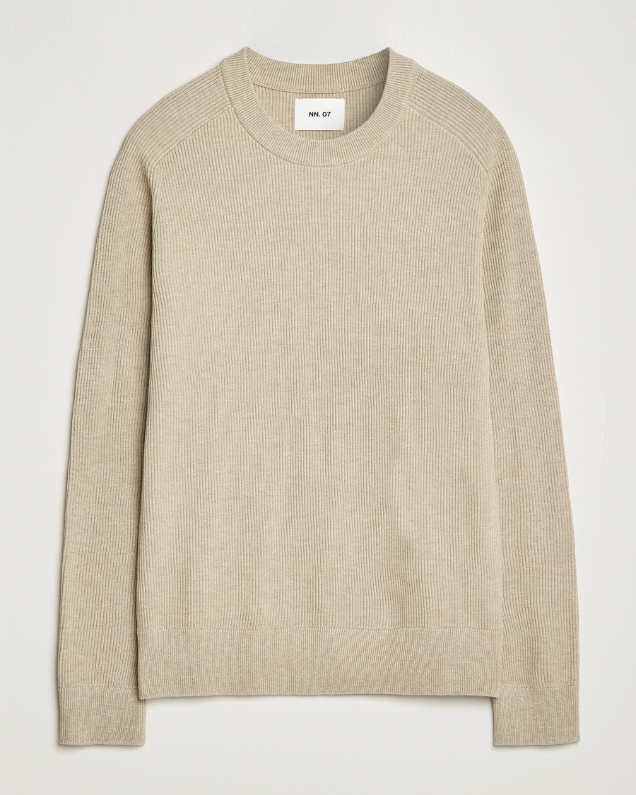 NN07 Kevin Cotton Knitted Sweater Khaki