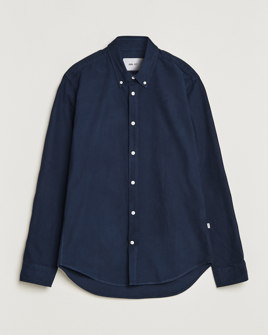 Herren |  | NN07 | Arne Button Down Oxford Shirt Navy Blue