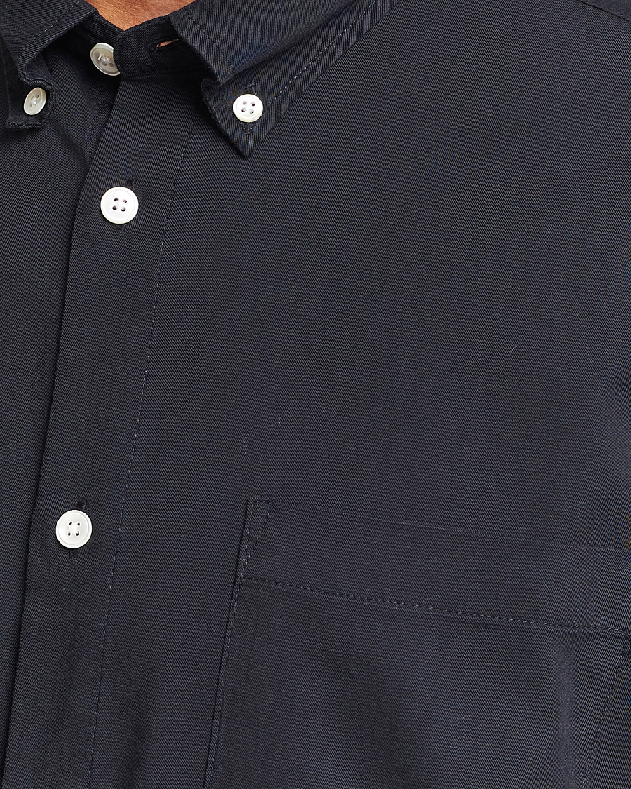 Herren | Hemden | NN07 | Arne Tencel Shirt Black